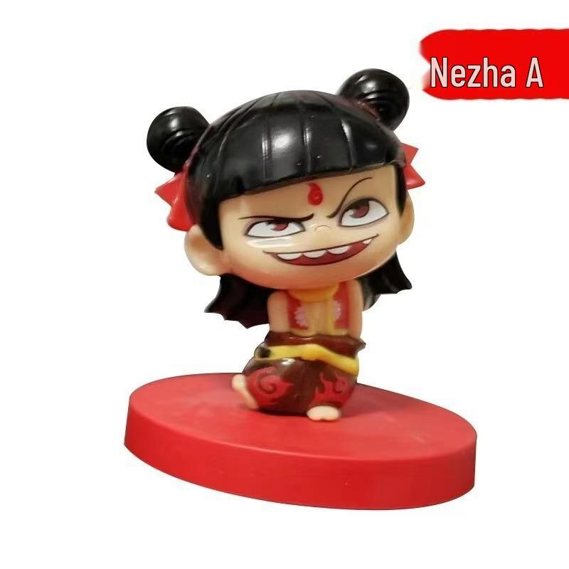 Nezha & Ao Bing Demon Child Figurine Blind Box - Toy Gift Ornament Decoration