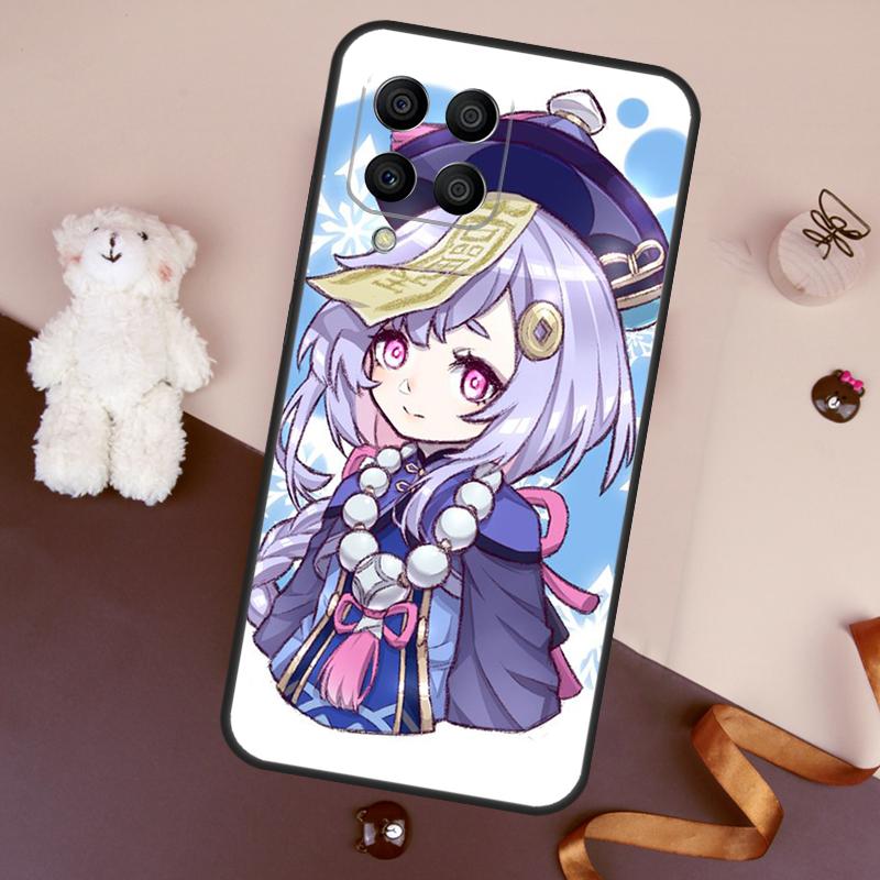 Genshin Impact Qiqi Case For Samsung Galaxy M13 M54 M34 M14 M56 M36 M16 M31 M11 M53 M12 M32 M52 M35 M55 M15 M06