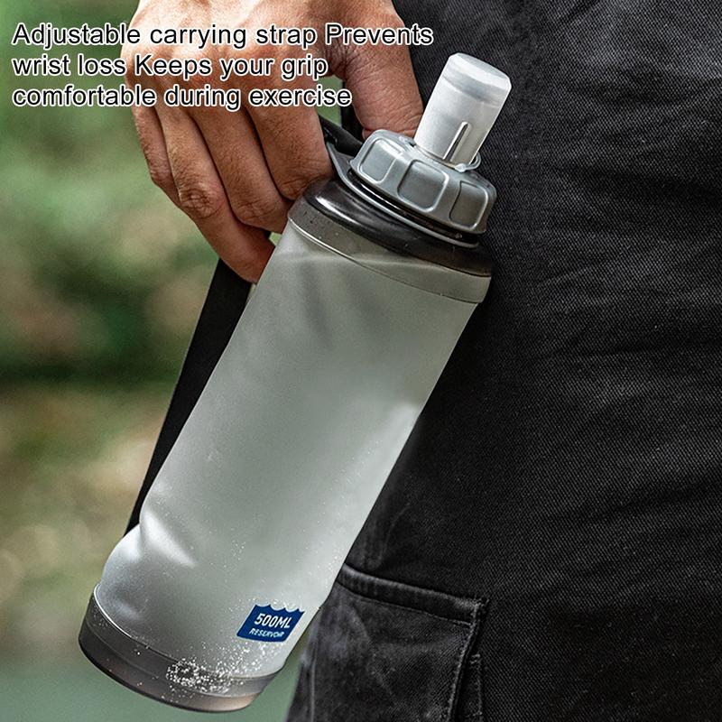 Soft Flask 500ml Running Vest Water Bottle Hydration Packs Hiking Hydration Canteens Outdoor Recreation Accessories For Travel China Mainland