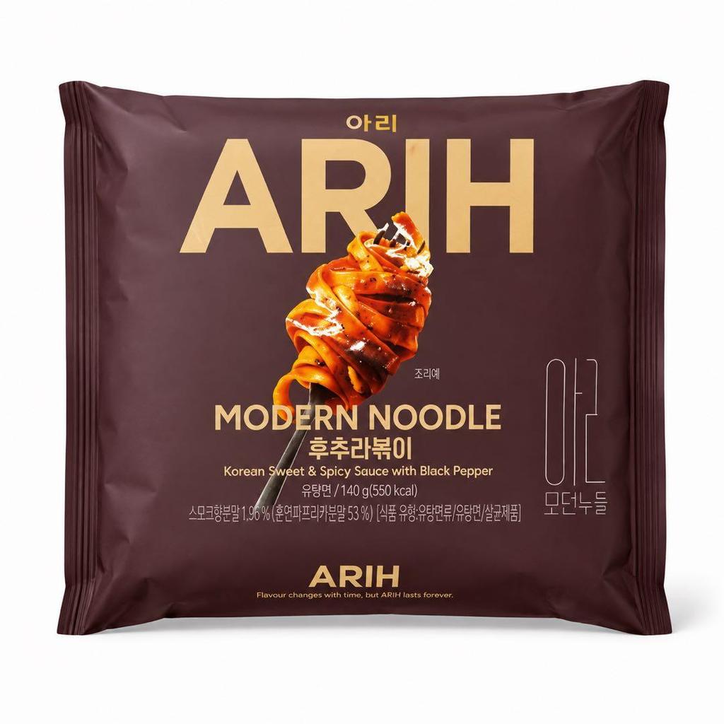 BTS PALDO ARIH Modern Style Noodles Stir Fried Noodles 7 Flavors