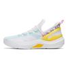 Anta KT Fly Fashion Fabric Slip Resistant Abrasion Resistant Low top Basketball Shoes Men's White Yellow 112321606-5
