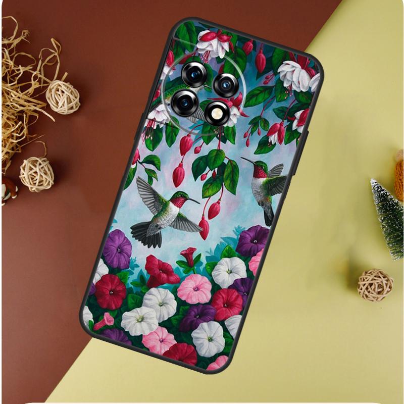 

Hummingbird For OnePlus 13 13R 12 12R 11 9 10 Pro 8T 9RT 10T 10R N20 N30 Nord CE 2 3 4 Lite Phone Case OnePlus Nord