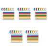 ABJI-3000 PCS Neon Colored Wristbands For Events, Synthetic Paper Waterproof Lightweight Activity Identification Wristbands
