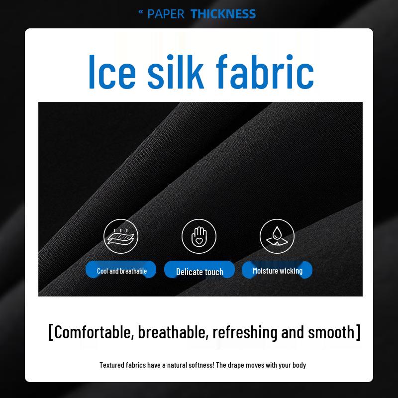 Men's Ice Silk Quick-Dry Casual Pants