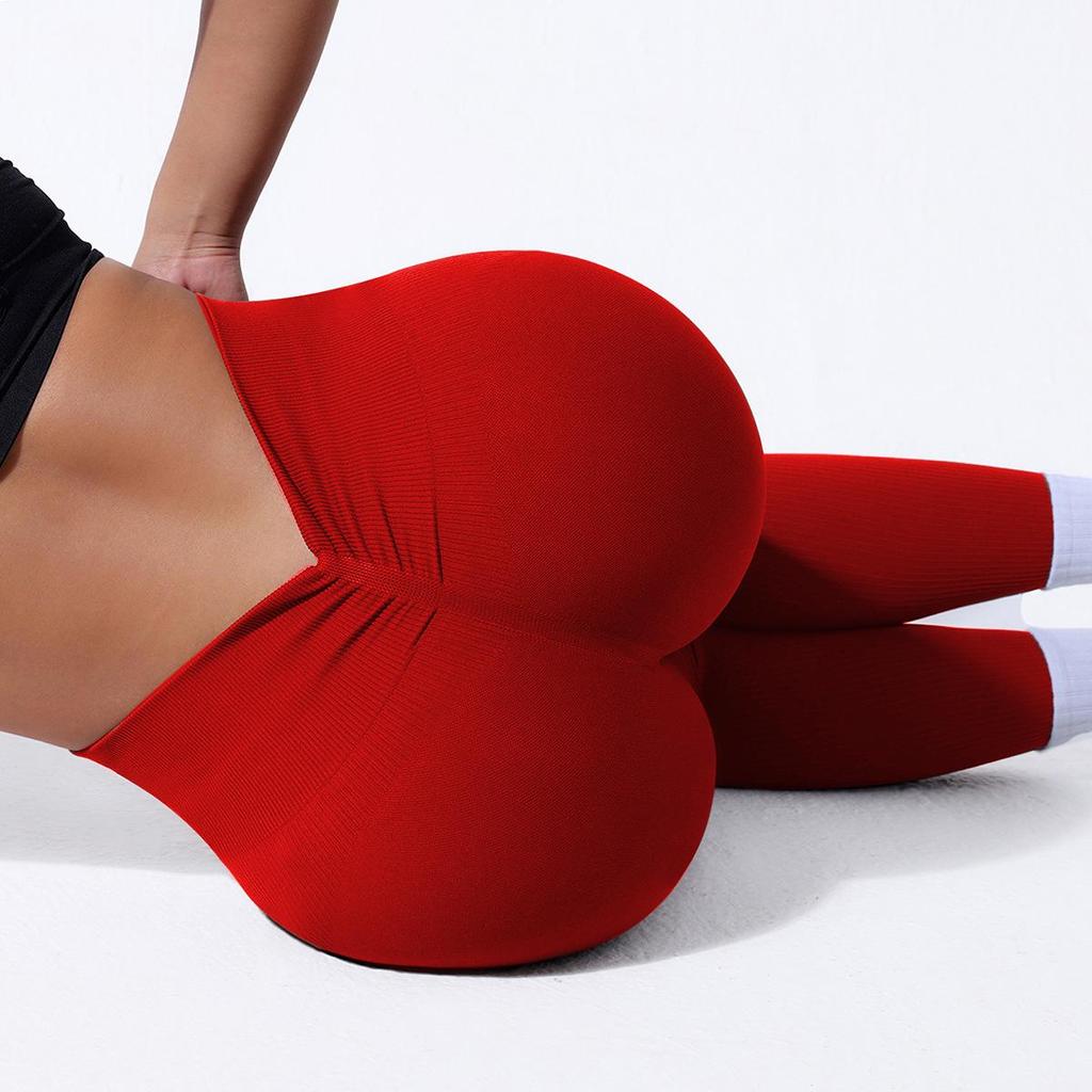 European & American High Waist Seamless Yoga Pants - Women's Slim Fit, Quick-Dry, Hip-Lifting Fitness Leggings