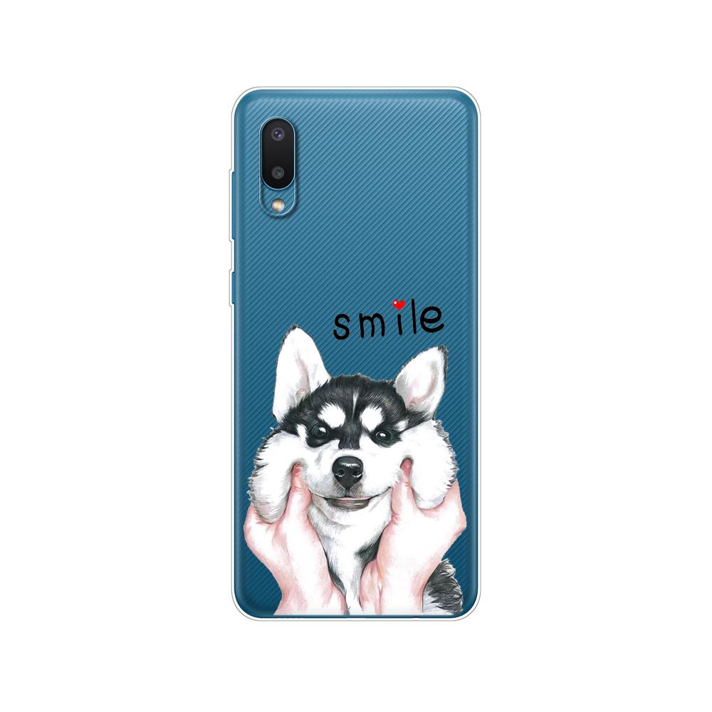 For Samsung A02 Case Soft Silicon Tpu Back Phone Cover For Samsung Galaxy A02 GalaxyA02 A 02 SM-A022G a022 Bumper 6.5inch