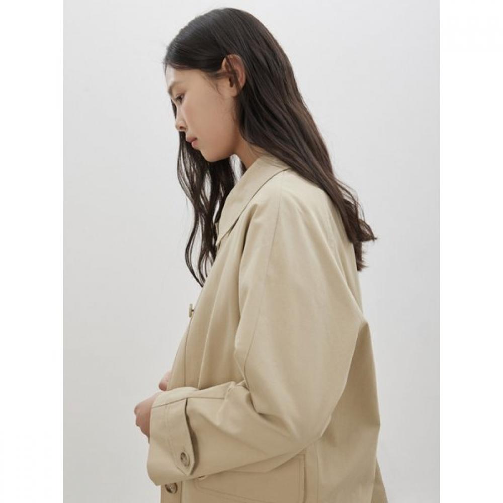 Cc Collect Balmacan Half Trench Coat C261msj106