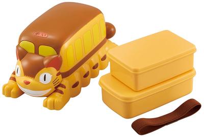 Lunch Case with Lunch My Neighbor Cat Ghibli DLB6 Bus-shaped Belt, Totoro, Bus,
