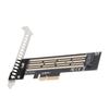 Adapter Card M‑Key NVMe M.2 to PCIE‑4X High Speed Good Performance SSD Expansion Card