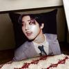 Singer HHan JJisung Boy Cushion Cover Reversible Soft Durable Pillow Cover Home  Car MultiScene Use for Daily Comfort