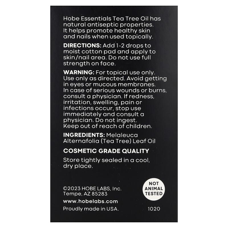 Essentials, Tea Tree Oil, 2 Fl Oz (59 Ml)