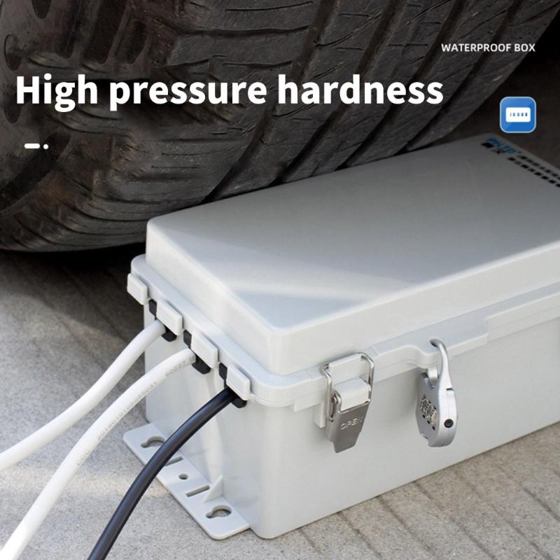 Plastic Outdoor Electrical Connection Box Waterproof Connection Cable Enclosure Electrical Junction Box Easy to Install