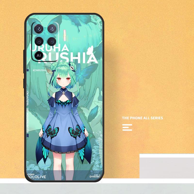 

Uruha Rushia Hololive Girl Case For Oppo A5 A6 Pro A16 A76 A96 A17 A57 A40 A60 A80 A98 A58 A78 A18 A38 A54 A74 A94 A15 OPPO A5 Pro 5G