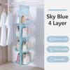 Multi-layer Bag Storage Bag Waterproof Bag Wardrobe Hanging Leather Bag Finishing Bag Female Bag Storage Bag Wardrobe Handbag Purse Hanging Bag