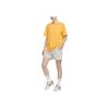 Nike Sportswear Solid Color Round Neck Casual Pullover Fashion Short Sleeve Drop Shoulder T-Shirt Women T-Shirts Sundial-Yellow FD4150-717