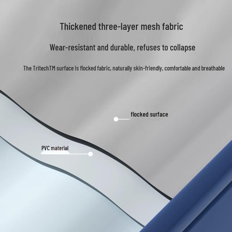 Bestway Double Inflatable Mattress - Thickened Portable Air Cushion Bed for Indoor & Outdoor Use