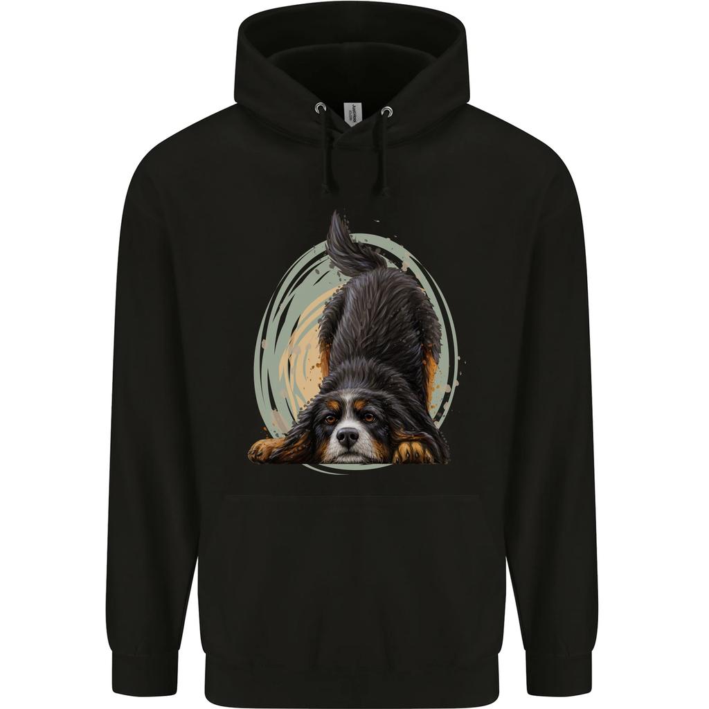 A Bernese Mountain Dog hoodie-Casual Pullover Sweatshirt