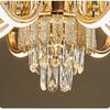 Lampadario di Cristallo Luce Soggiorno Moderno Semplice Atmosfera Camera da Letto Sala da Pranzo Luce Lampadario Soggiorno