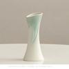 White Vase Desktop Flower Arrangement Table Hydroponics Green Plant Flower Decorative Flowerpot Decorations Home Decor Vases
