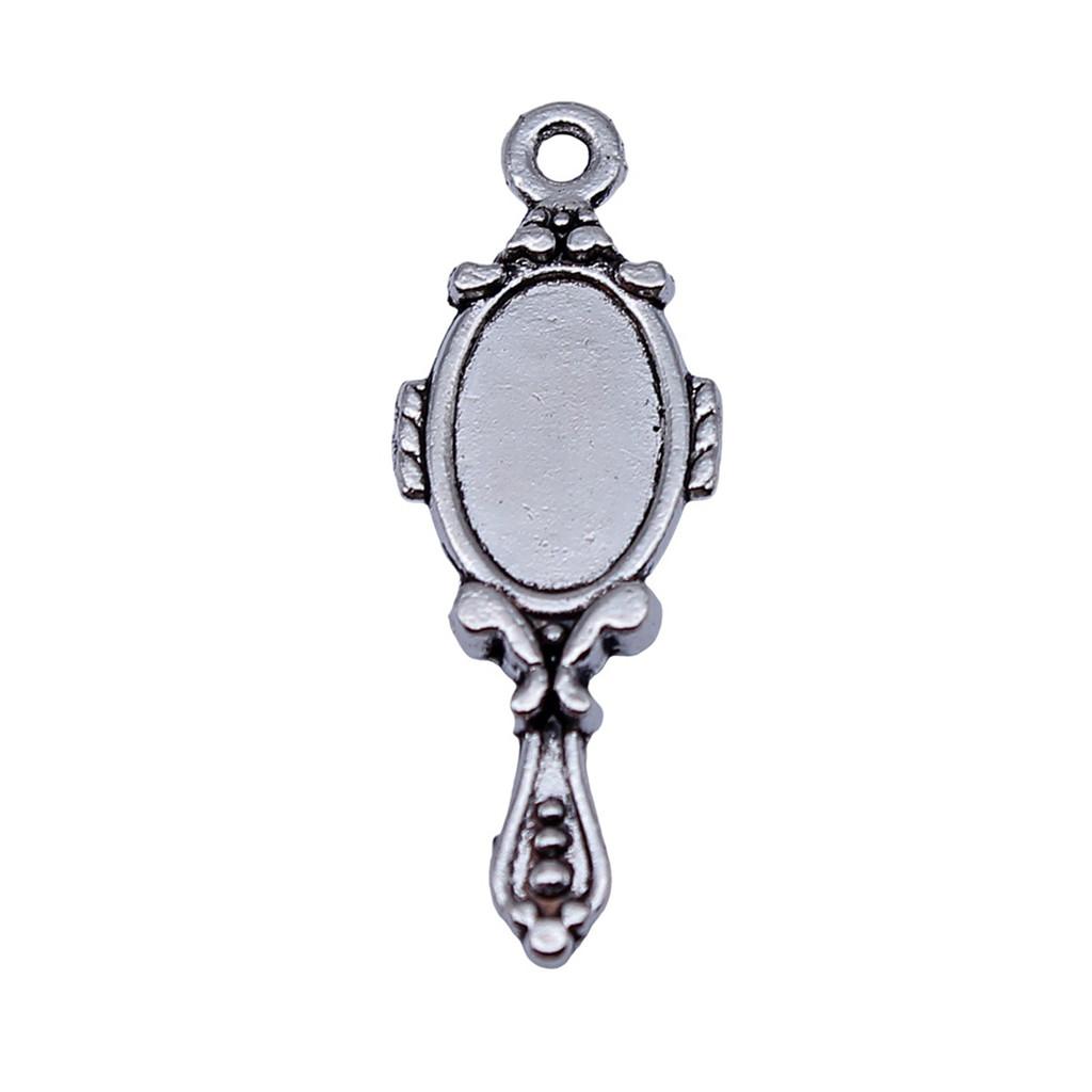 Mirror Charms Personal Items Pendants For Halloween Dark Themed Jewelry