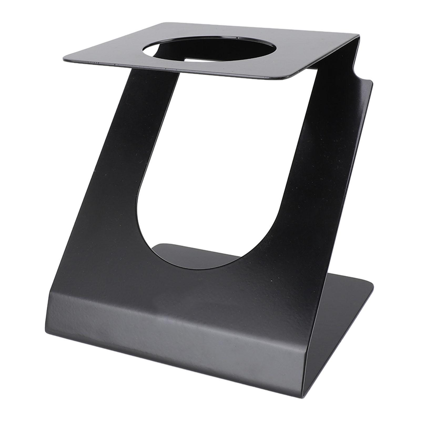 

Подставка для пуровера Железная подставка для кофейного фильтра Стойка для капельного заваривания для дома, кафе, офиса Black