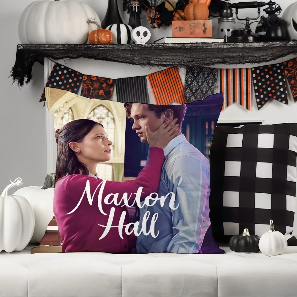 Romance Tv Series Maxton Hall Pillow Case Office Cushions Suitable For Sofa Car Bedroom Decorative Cushion Cover