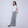 Comme Ca Ism Glen Check Wide Size Size S Pants, 38-52PK51-205, Gray,