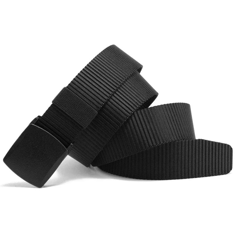 Automatic BuckleLight Comfortable Non-metal NylonBelt Outside Hunting Multifunctional Tactical CanvasBelt High Quality High Quality
