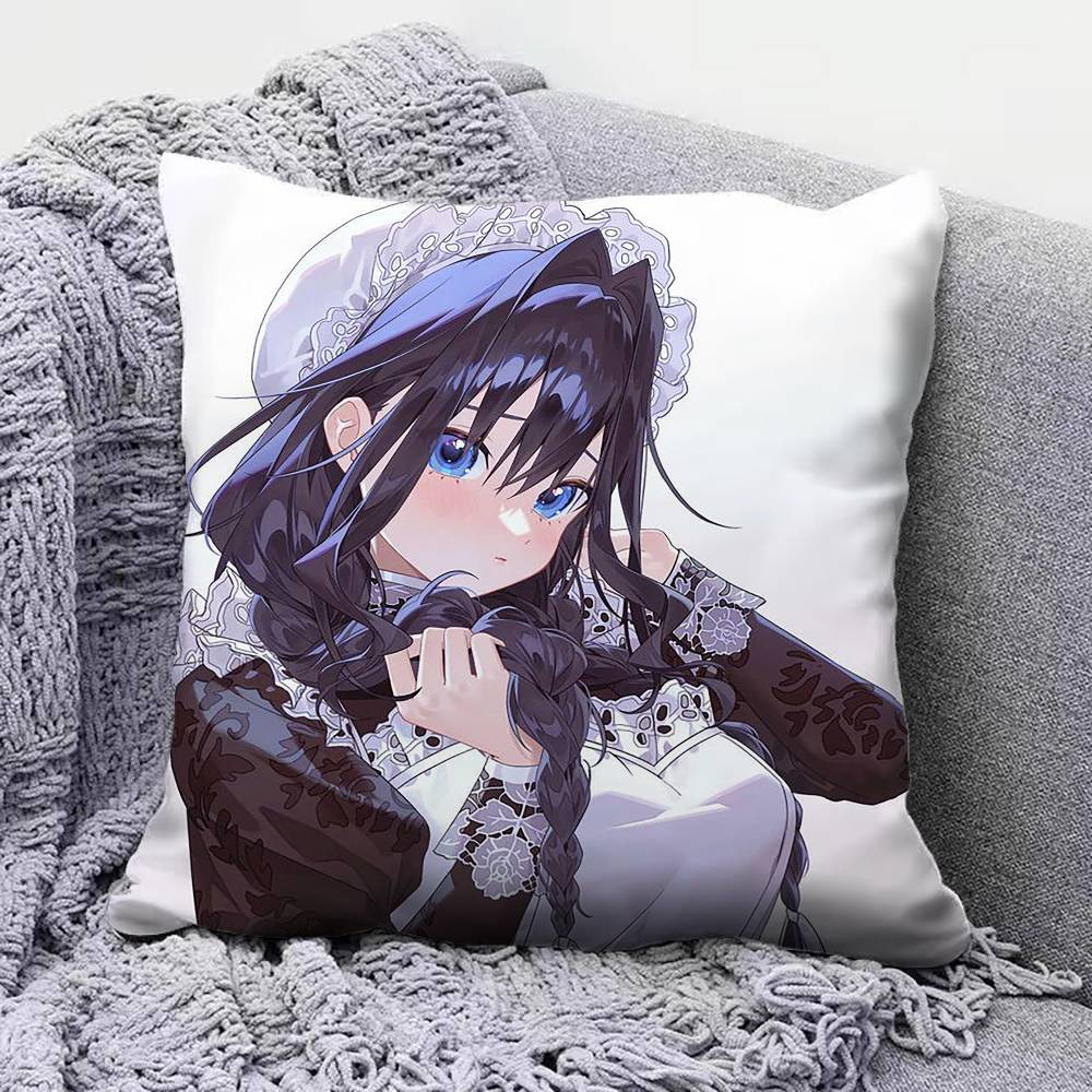 Way 2 U Ouro Kronii hololive EN   Home Sofa Cushion Covers and Aecorative Custom Pillow Covers