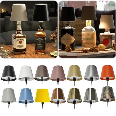 2Pcs LED Table Lamp 2000mAh USB Rechargeable Wireless Touch Table Lamp Three Color Temperature for Indoor Outdoor Bar Restaurant