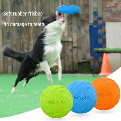 Frisbee Durevole da Esterno Meianju per Cani Medi e Grandi