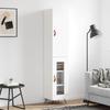 VidaXL Highboard White 34.5x34x180 Cm Engineered Wood 3199017
