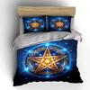Decorative Star Pattern Set Soft Comfortable Duvet Cover Bedding Set Included 1*Duvet Cover & 2*Pillowcases, Gift