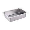 ZISIZ Stainless Steel Rectangular Serving Tray