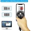 Handheld USB QR Barcode Scanner, NetumScan Wired Automatic 1D 2D Image Bar Code Reader with Adjustable Stand for Store, Supermarket, Warehouse