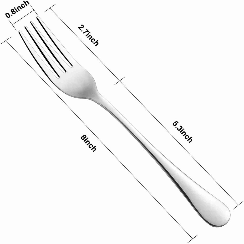 Top Food Grade Stainless Steel Silverware Forks Table Forks Flatware