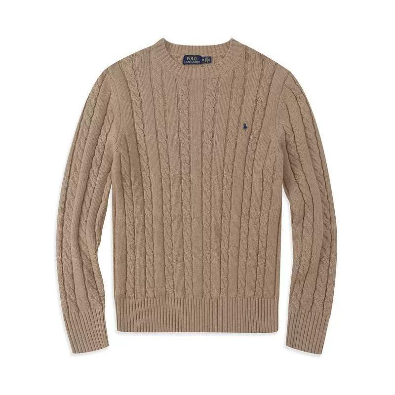 RogueWave Hot High-End Luxury Man Long-Sleeved Knitwear Round Neck Embroidery New Sweater Leisure Mens Clothing