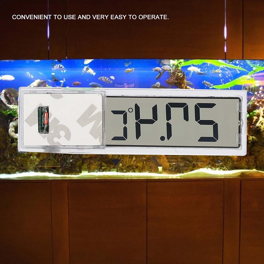 Aquarium Fish Tank LED Sensor Indoor Outdoor Temperature Measurement 3D Digital Electronic