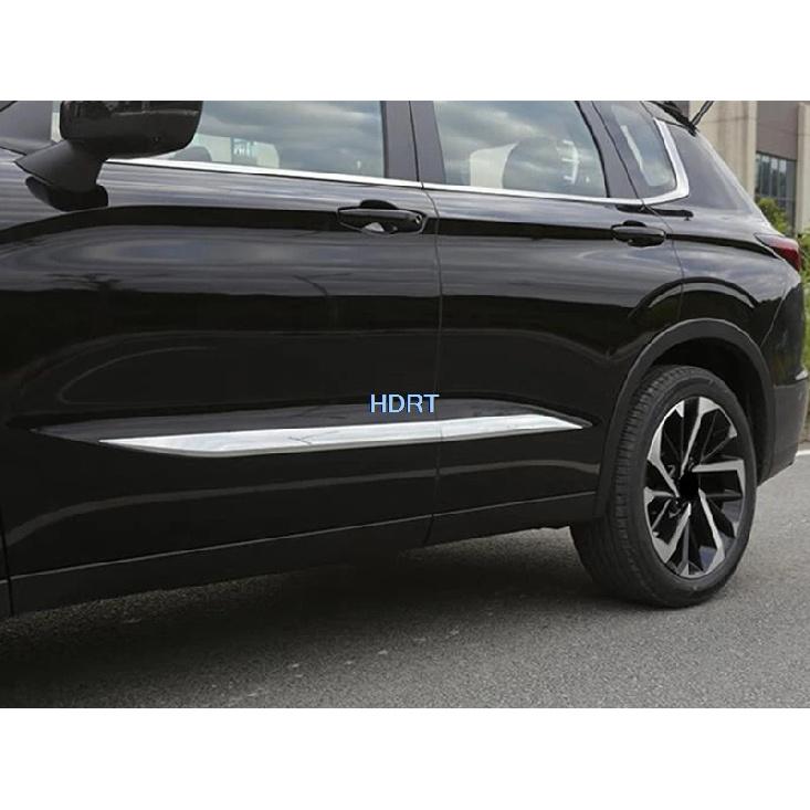 Exterior Sticker Protector Accessories Car Styling Side Door Edge Trim Strip Body Molding Cover For Mitsubishi Outlander  +
