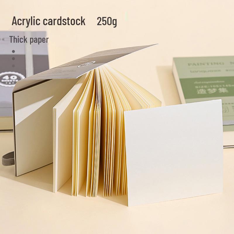 Tragbarer Blauer Acrylmarker Dickes Zeichenjournal