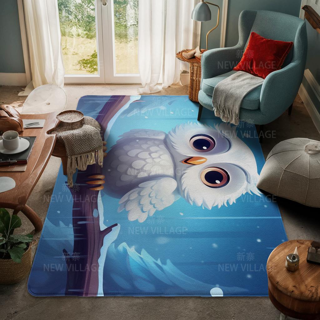 House Entrance Carpet Home Door Mat Living Room Bath Foot Bathroom Non-slip Water Absorption Rugs Bath Merry Christmas Winter