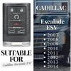 Replacement Keyless Entry Remote Car Key Fob for 2007 2008 2009 2010 2011 2012 2013 2014 Cadillac Escalade ESV, FCCID-OUC6000066, 315MHz 6 Buttons