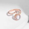 Chic Cat's Eye Rotatable Open Ring - Stylish and Versatile Index Finger Statement Jewelry