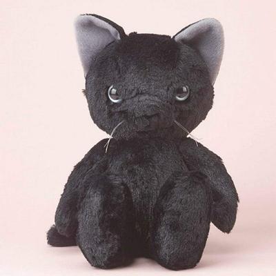 Trend Master Plush Toy Petting Series Petting Cat STD2 Kuro-chan