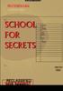 The WHITEFRANK : School for Secrets Book