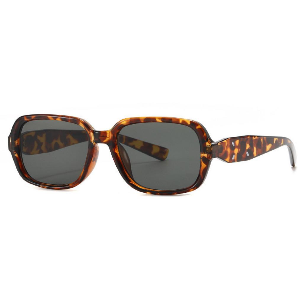 Gm Vintage Square Sunglasses With Uv400 Protection For Fashionable Travel And Parties