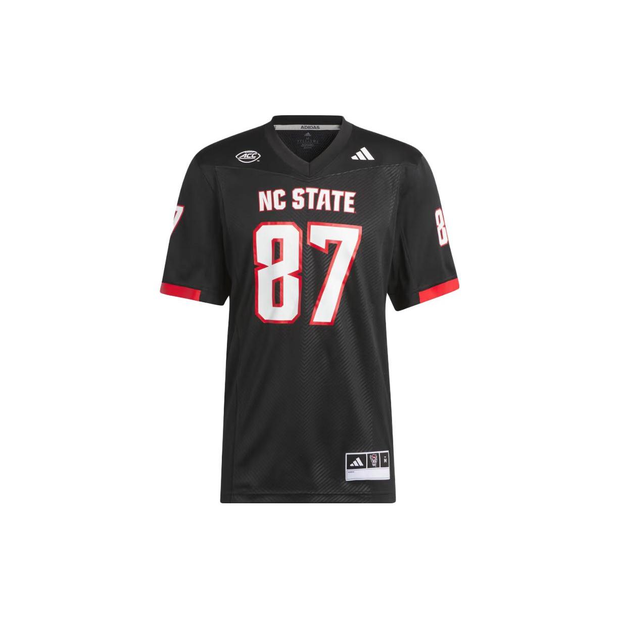 Adidas North Carolina State Football Off Field Ghost Jersey IA3357 M