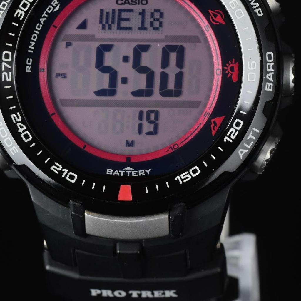 Used Excellent condition CASIO PRO TREK PRW-3000G-1JR (Overseas model)