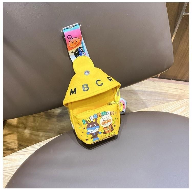 Adorable Canvas Shoulder Bag For Girls Cute Animal Design With Long Strap