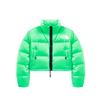 The North Face Damska Krótka Kurtka Nuptse Zielony Chlorofilowy NF0A5GGE-8YK